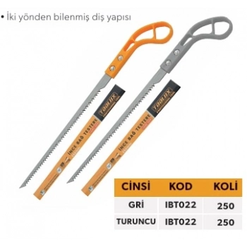 İNCE BAĞ TESTERE TURUNCU