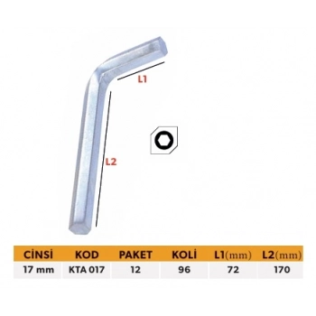 ELTOS KENDO TEK ALYAN NO:17 MM