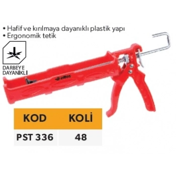 ELTOS PROFESYONEL PLASTİK SİLİKON TABANCASI