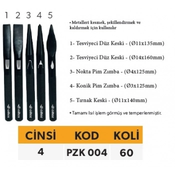 ELTOS TEKLİ PİM ZIMBA KESKİ 4
