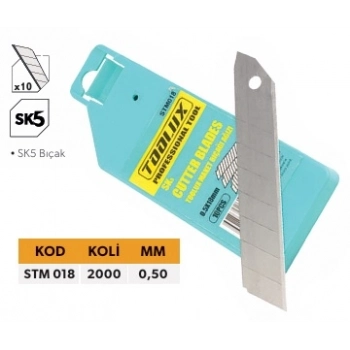 ELTOS TOOLUX MAKET BIÇAĞI AĞZI 0,50 MM