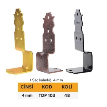 ELTOS TEKLİ DEKORATİF PERGULE AYAĞI