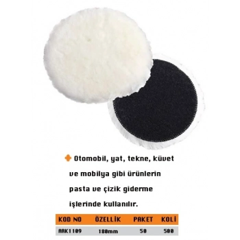 ARK PASTA POLİSAJ SÜNGERİ 180MM