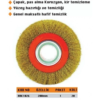 ARK SAÇAKLI DAİRE 200 MM