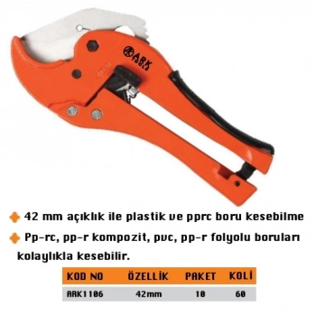 ARK PRO PVC BORU KESME MAKASI 42MM
