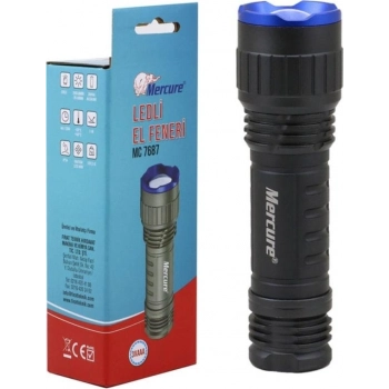 MERCURE LEDLİ EL FENERİ MC-7687 PİLLİ