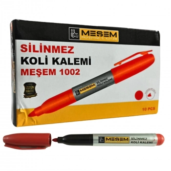KOLİ KALEMİ KIRMIZI