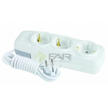 FAR 3 LÜ TOPRAKLI GRUP PRİZ 7 MT. LARA F-501D