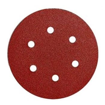 GFB CIRTLI DİSK ZIMPARA 6 DELİKLİ 6 - 150mm 60 KUM