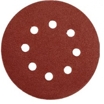 GFB CIRTLI DİSK ZIMPARA 8 DELİKLİ 5 - 125mm 120 KUM