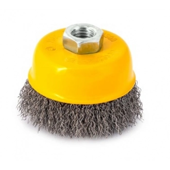 GFB PASLANMAZ SAÇAKLI ÇANAK FIRÇA 75mm