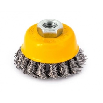 GFB PASLANMAZ BURGULU ÇANAK FIRÇA 100mm