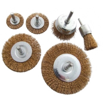 GFB PİMLİ TEL FIRÇA SETİ-6 PARÇALI