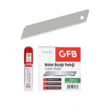 GFB MAKET BIÇAĞI YEDEĞİ 18x05mm-KIRIMSIZ