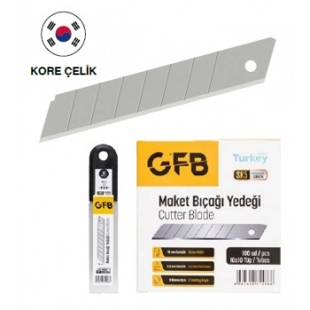 GFB MAKET BIÇAĞI YEDEĞİ 18x05mm-SK3-PRO