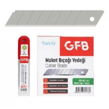 GFB MAKET BIÇAĞI YEDEĞİ 18x05mm-7 KIRIMLI