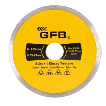 GFB 230--SÜREKLİ TURBO ELMAS MERMER-GRANİT KESİCİ