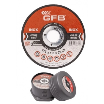 GFB INOX KESME TAŞI 125x1,0