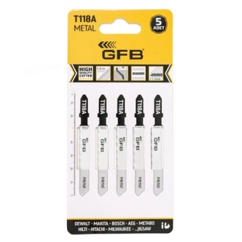 GFB T-318-A ( Uzun ) METAL-DEKUPAJ AĞZI-5Lİ PAKET