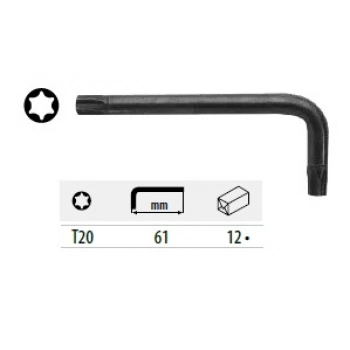 CETA TORX L ANAHTAR (KISA TİP) - T20