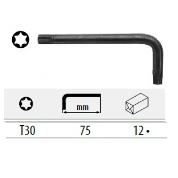 CETA TORX L ANAHTAR (KISA TİP) - T30