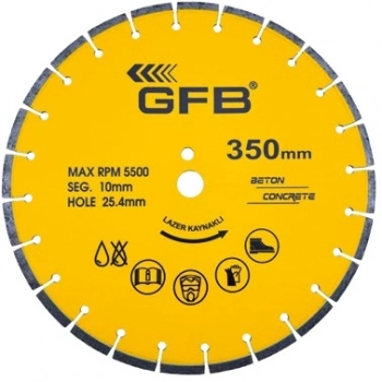 GFB 450mm BETON KESME TESTERE LAZER KAYNAKLI