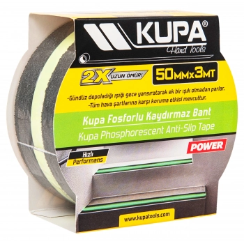 KUPA FOSFORLU KAYDIRMAZ BANT 50 MM X 3 MT  (48)