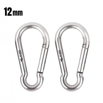 KUPA KARABİNA GALVANİZ 12 MM  (100-10)