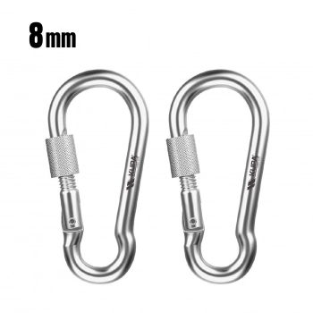 KUPA KARABİNA GALVANİZ VİDALI 8 MM  (400-50)