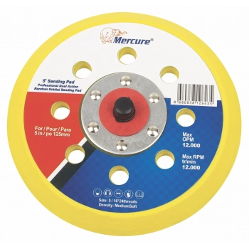 MERCURE CIRTLI DİSK ALTI PU 125mm. 8 DELİKLİ