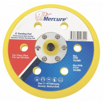 MERCURE CIRTLI DİSK ALTI PU 150mm. 6 DELİKLİ
