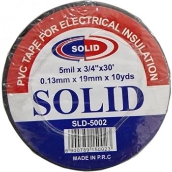 SOLİD İZOLE ELEKTRİK BANT SİYAH