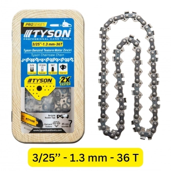 TYSON BENZİNLİ TESTERE MOTOR ZİNCİRİ  3 / 25 X 1,3 MM - 36 T (60)