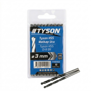 TYSON HSS MATKAP UCU 3,0 MM  (5000)