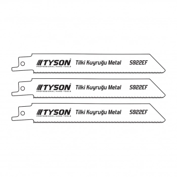 TYSON TİLKİ KUYRUĞU METAL S922EF  5Lİ SET