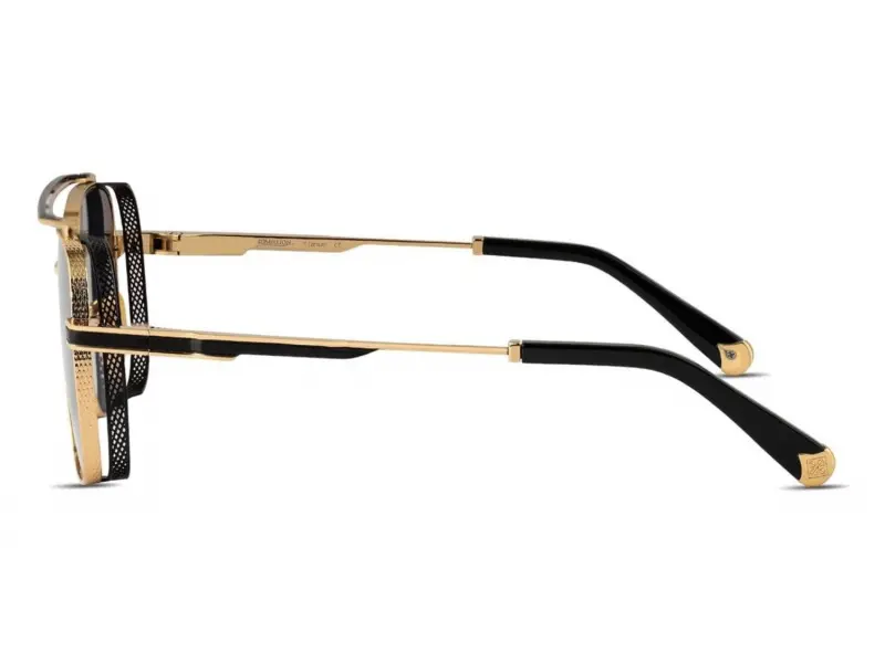 40 Million Captor Two Matte Black Gold 910