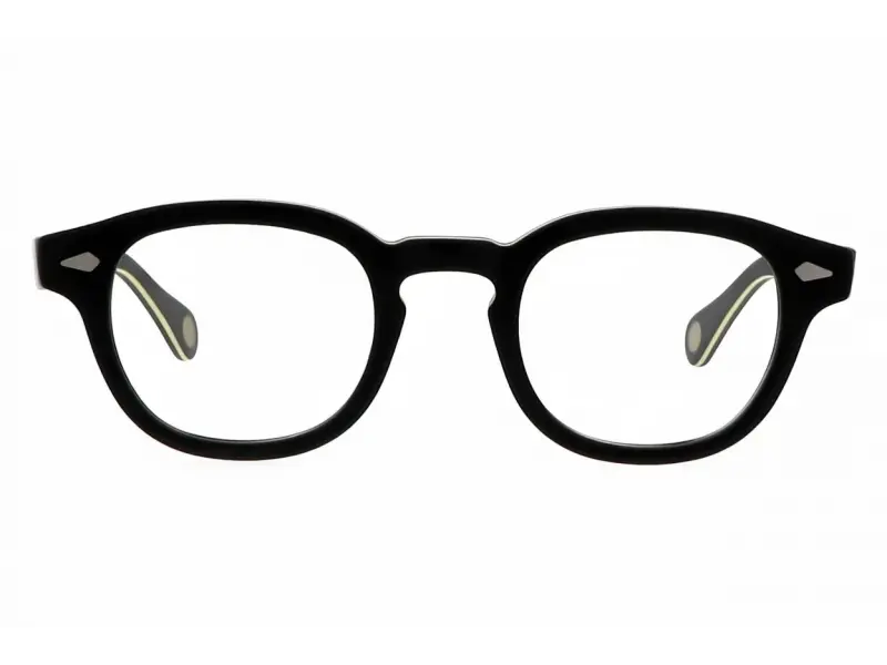 Moscot Lemtosh Smart Matte Black/Yellow 49