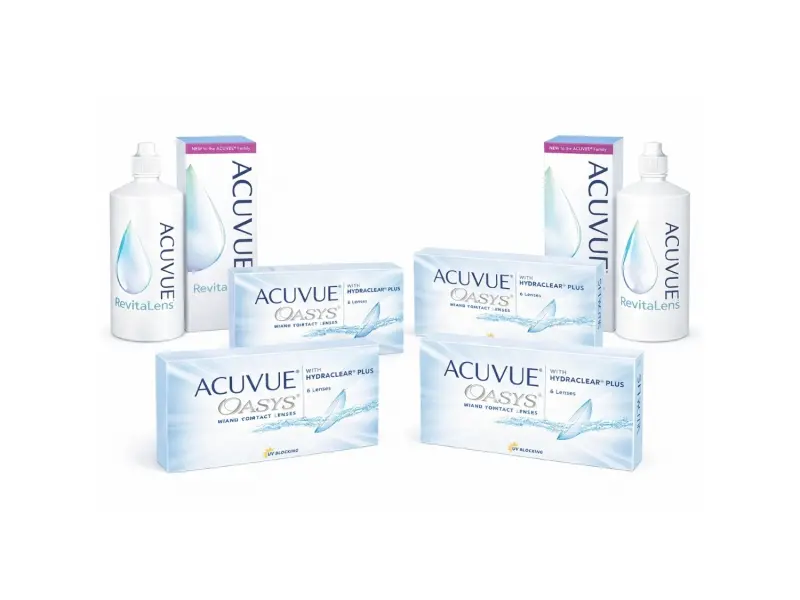 Acuvue Oasys İndirimli Lens Seti 4 Kutu