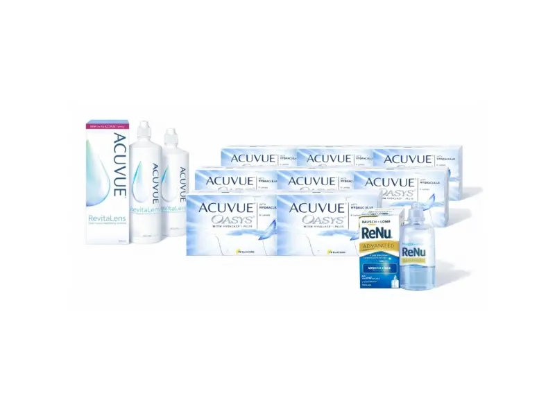Acuvue Oasys 8 Kutu İndirimli Set