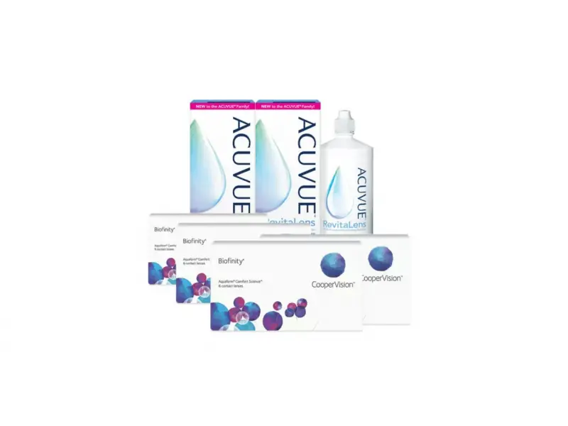 Yıllık Biofinity Kombi Set 4 Kutu