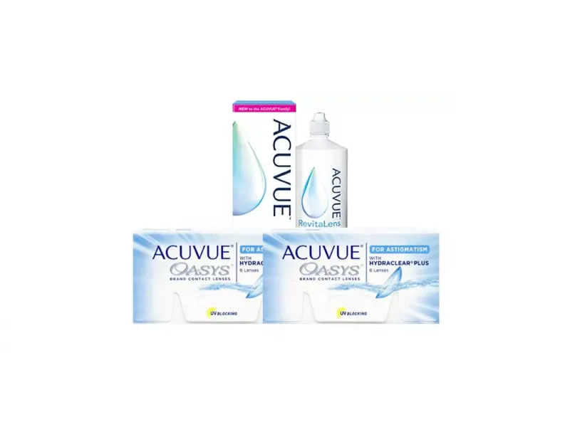 Acuvue Oasys Toric İndirimli Lens Seti 2 Kutu