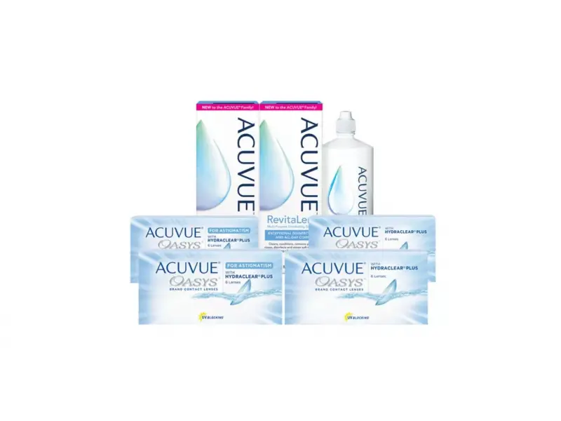 Acuvue Oasys + Oasys Toric Kombi Set