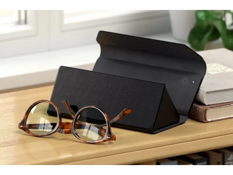 Vegan Deri Gözlük Kılıfı