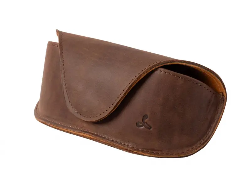 Vintage Deri Gözlük Kılıfı