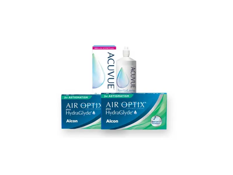 Air Optix Plus HydraGlyde Toric Kombi Set 2 Kutu