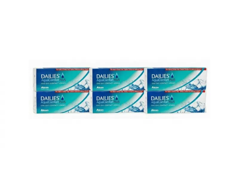 Dailies Aqua Comfort Kombi Lens Seti 6 kutu