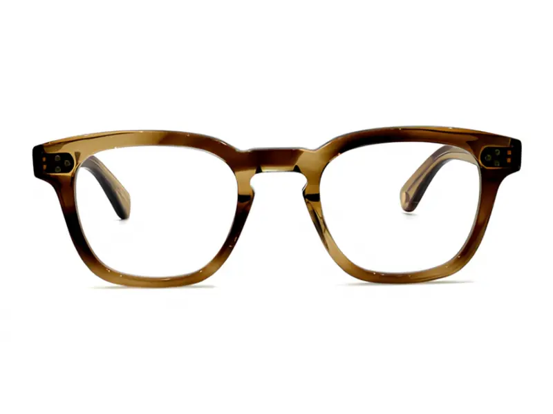 Garrett Leight GLCO Regent 47 Khaki Tortoise