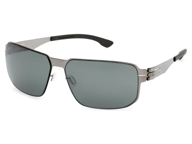 İc! Berlin I See 2024 IC0051 02R Black/Polarized Erkek Güneş Gözlüğü