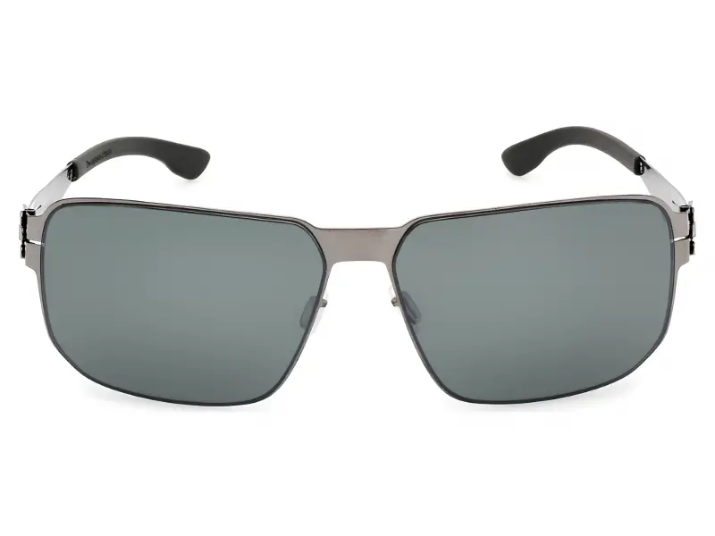 İc! Berlin I See 2024 IC0051 02R Black/Polarized Erkek Güneş Gözlüğü