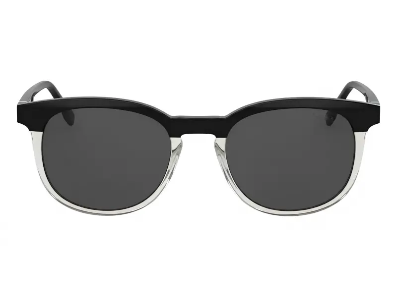 Lacoste L6073S 001 BLK Trans Blush